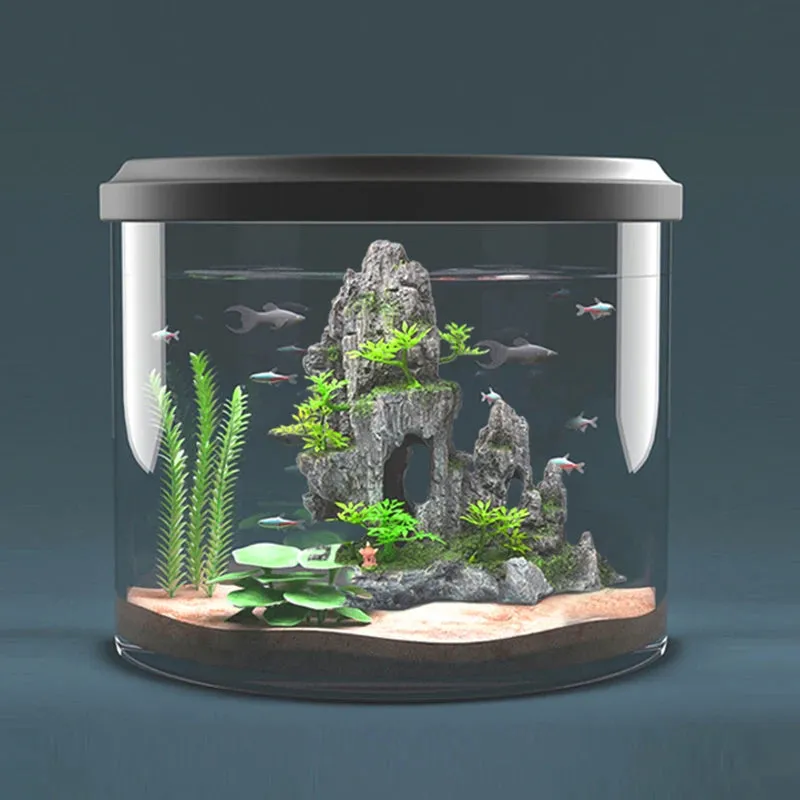 Ancient City Ruins Landscape Fish Tank Decor