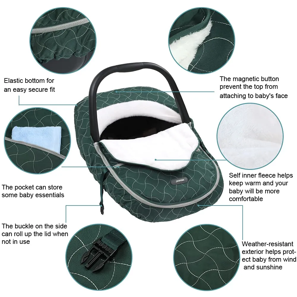 Baby Stroller Bunting Bags Winter Carseat Canopies Cover to Protect Baby from Cold Wind