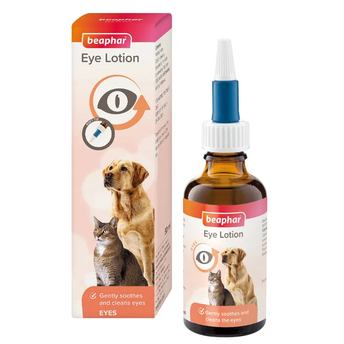 Beaphar | Dog & Cat Eye Lotion | Clean & Soothe | Drops with MSM - 50ml