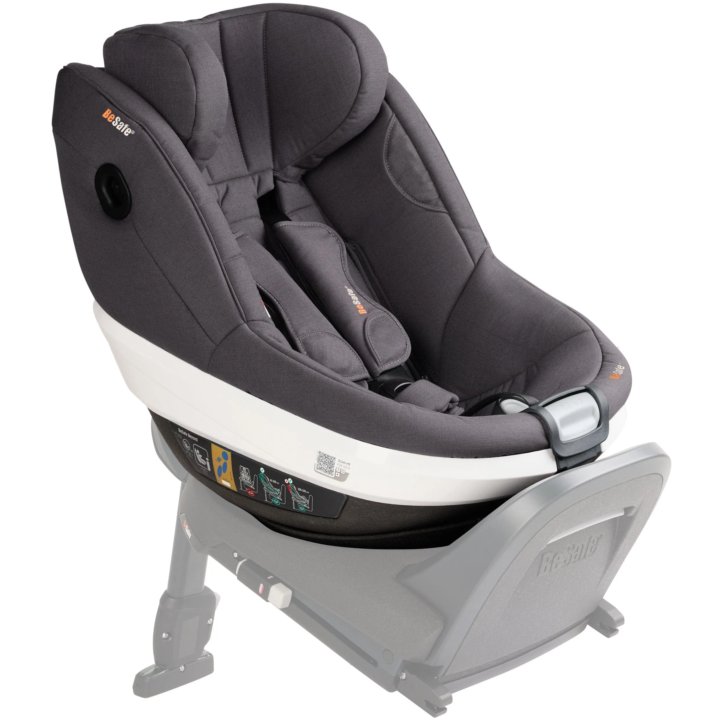 BeSafe Beyond Car Seat in Dark Grey Melange