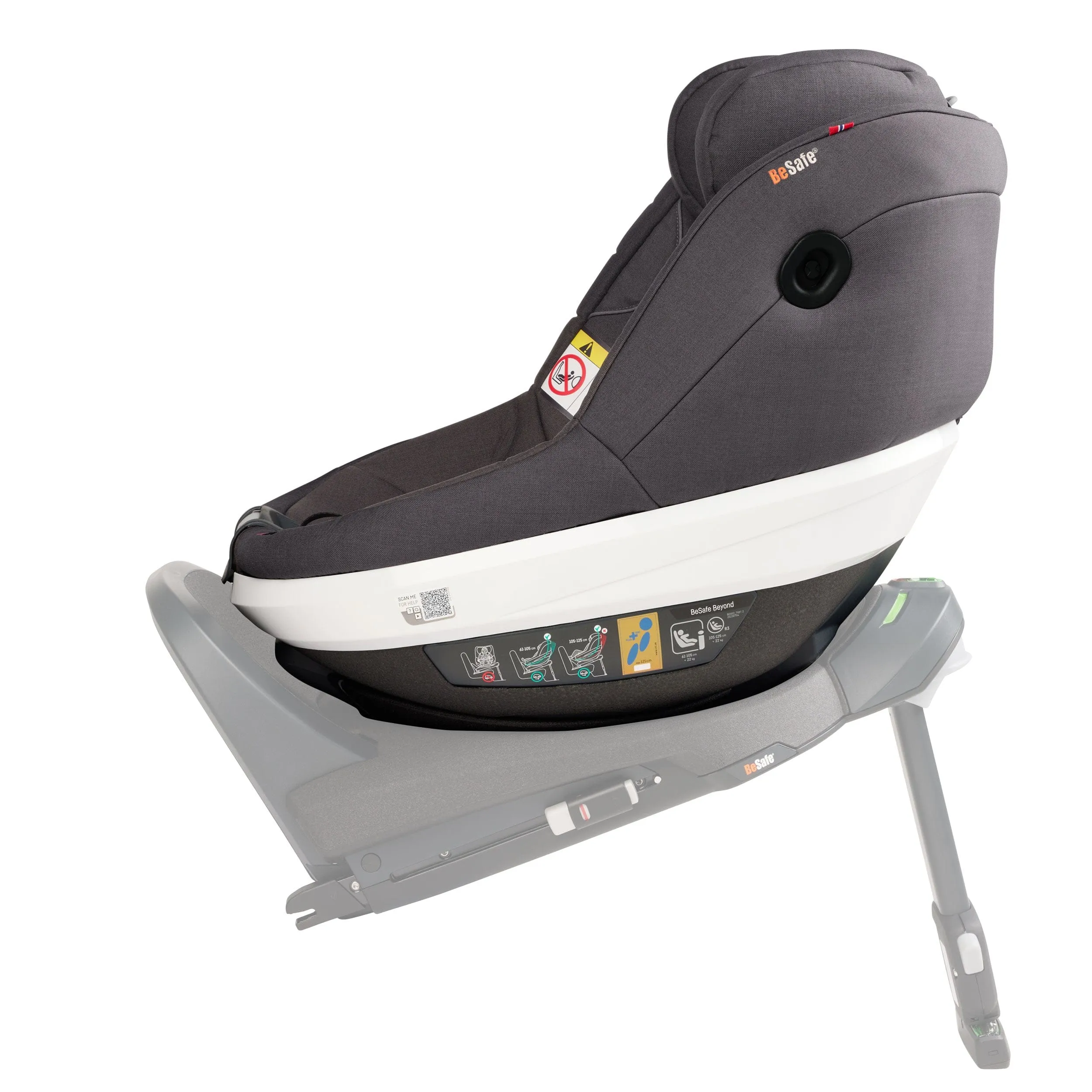 BeSafe Beyond Car Seat in Dark Grey Melange