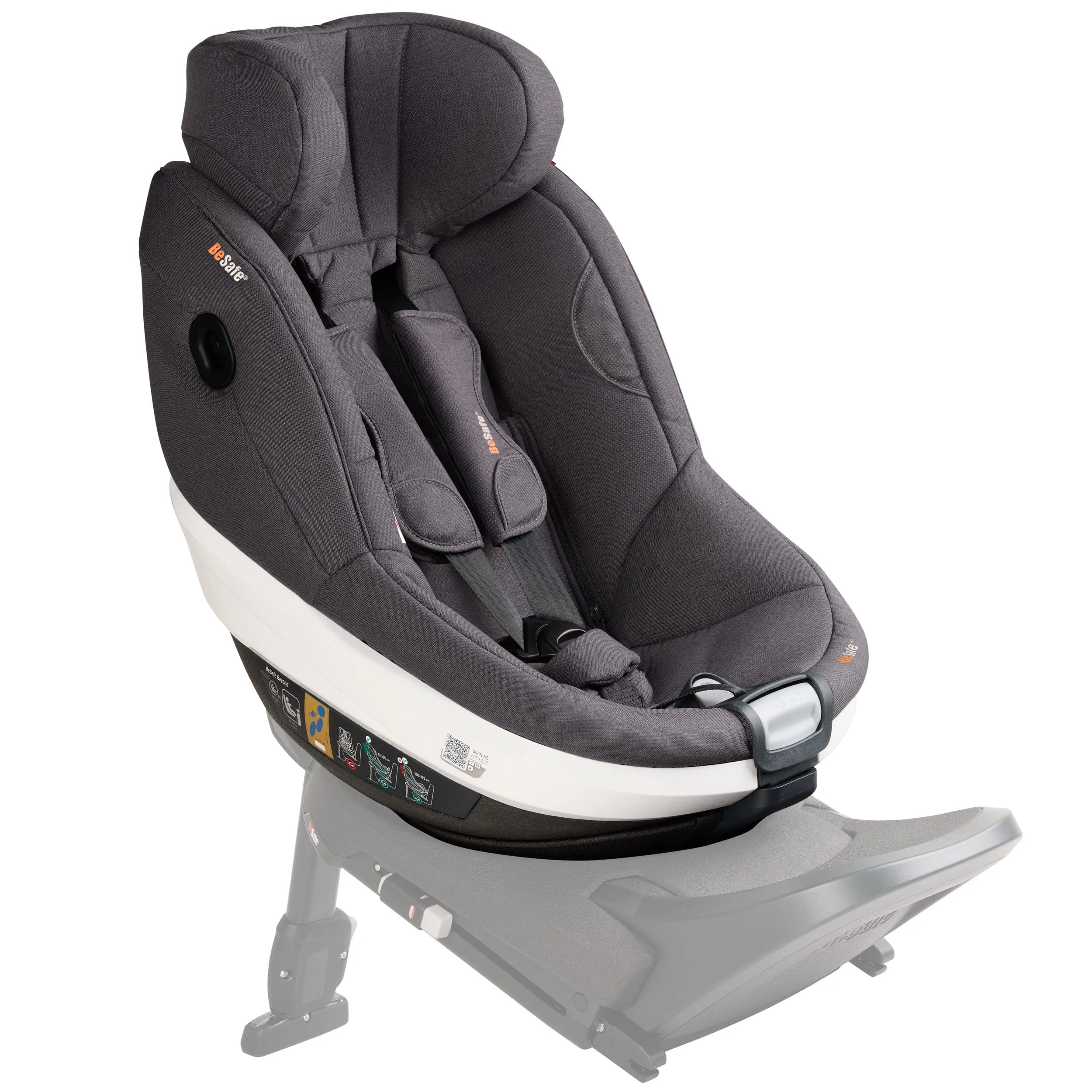 BeSafe Beyond Car Seat in Dark Grey Melange