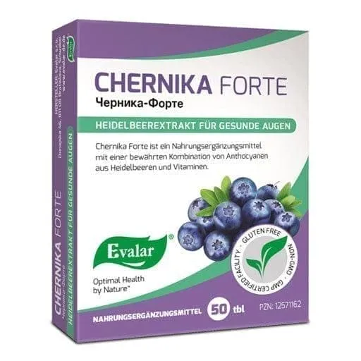 CHERNIKA Forte, blueberry extract for eyes, anthocyanins, anthocyanin