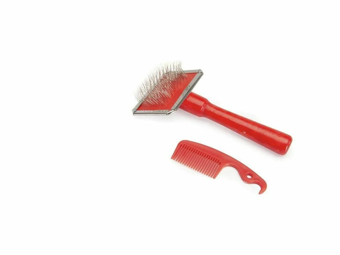 Chr.plat.brush w.sm.comb*XL