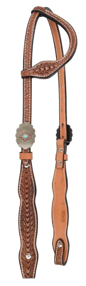 Circle Y Dawson One Ear Headstall, Full