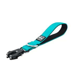 Combat Traffic Leash | Short Handle for Control -  Turquoise