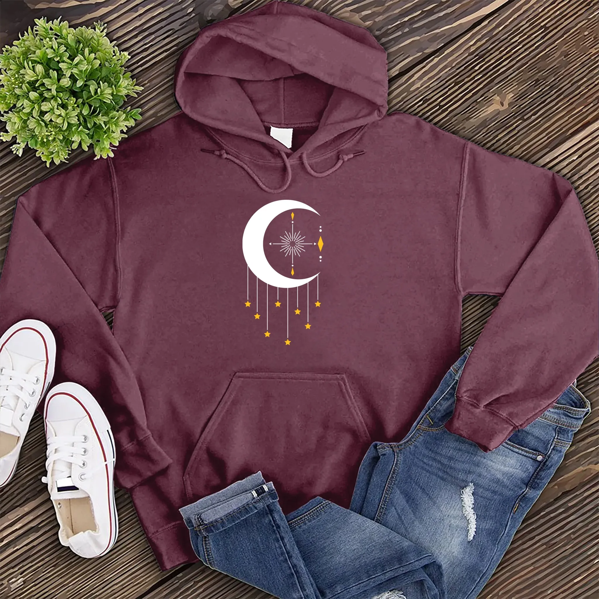 Compass Falling Stars Hoodie