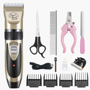 Cordless Dog Clippers Grooming Kit