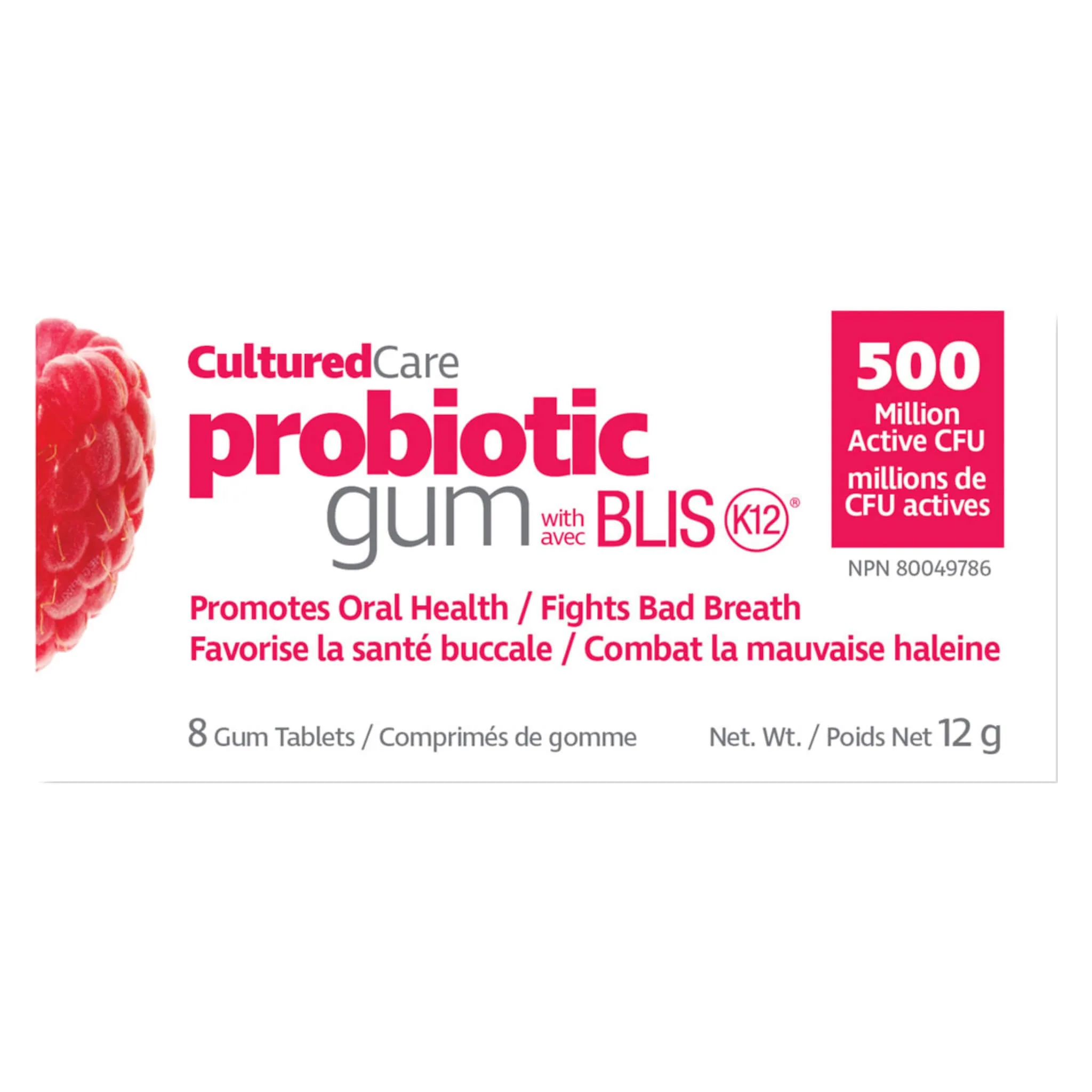 CulturedCare Probiotic Gum