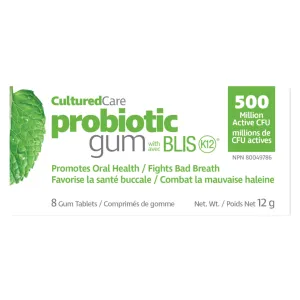 CulturedCare Probiotic Gum