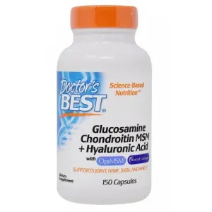 Doctor's Best Glucosamine Chondroitin MSM   Hyaluronic Acid  - 150 caps