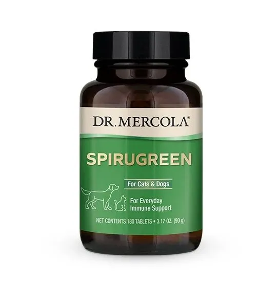 Dr. Mercola Spirugreen (Immune System) Supplements For Dogs