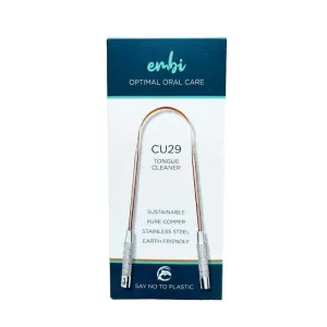 embi OOC CU29 Pure Copper Tongue Scraper