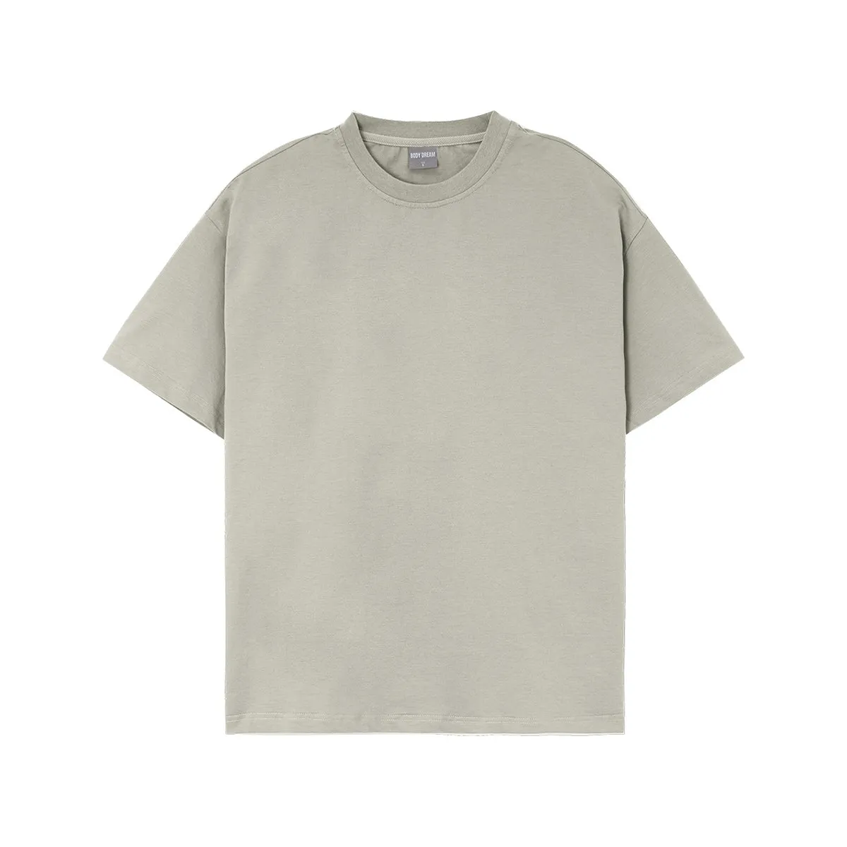 Enjoy The Single Life Back Logo Khaki Tee