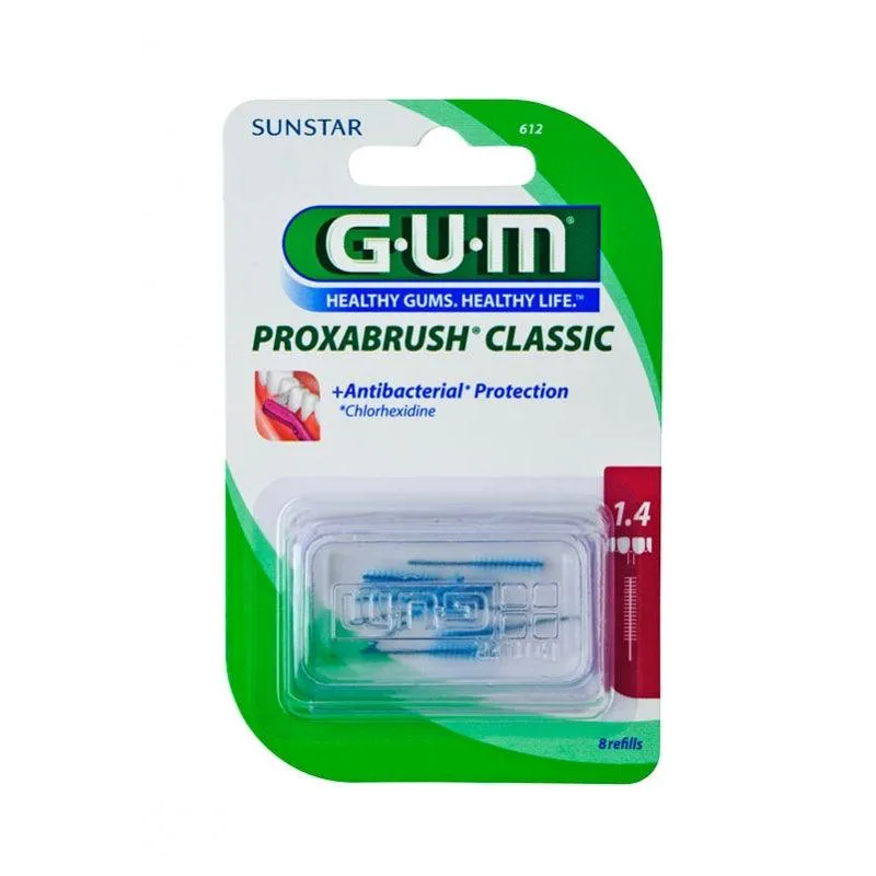 GUM Proxabrush Refill Fine Cylindrical 1.4mm