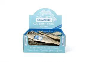 Icelandic  Cod Short Skin Sticks Fish Dog Treats