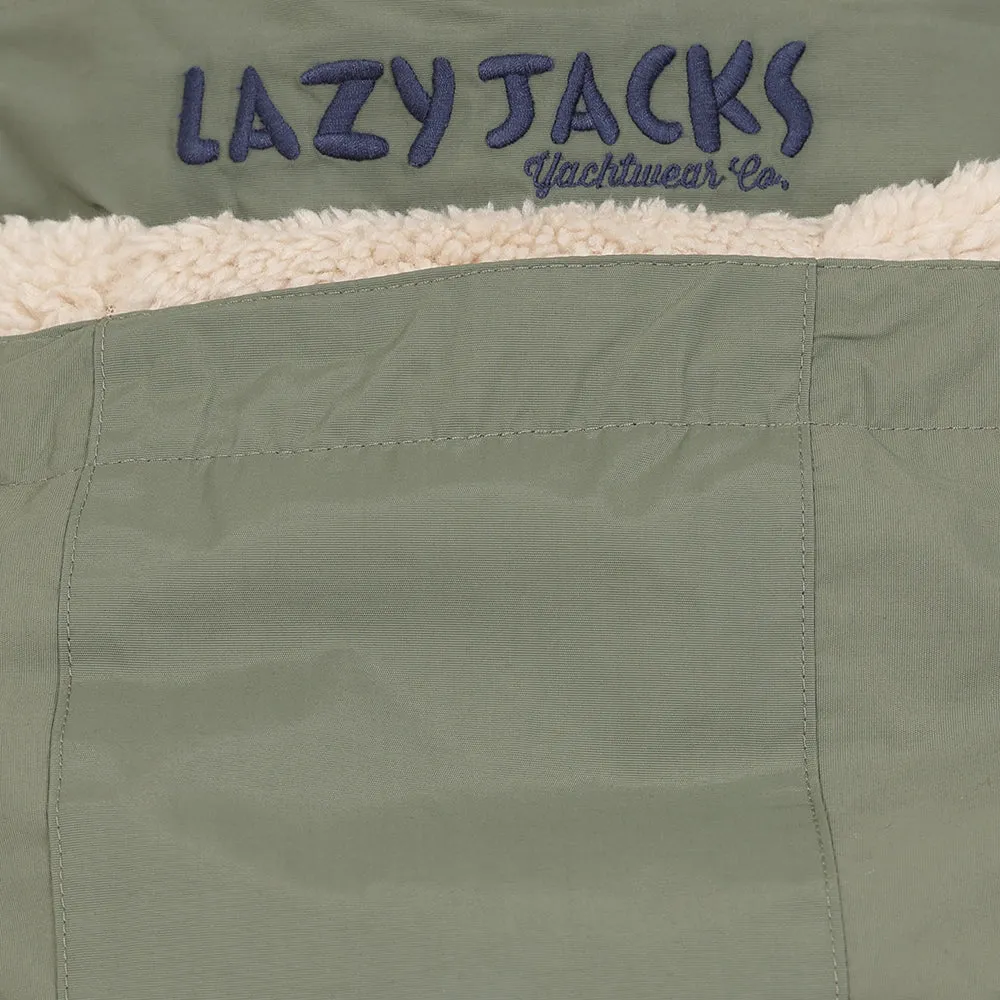 Lazy Jacks Women’s Snug Lined Waterproof Short Coat LJ158