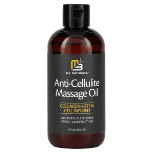 M3 Naturals, Anti-Cellulite Massage Oil, 8 fl oz (240 ml)