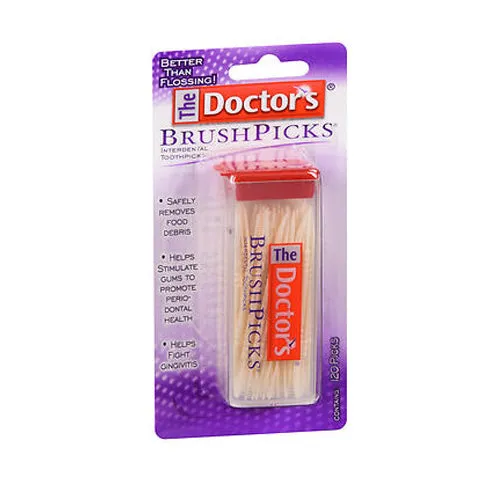 Med Tech Products The Doctors Brushpicks 120 each By Med Tech Products