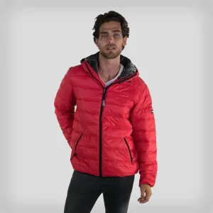 Members Only Men's Zip Front Puffer Jacket