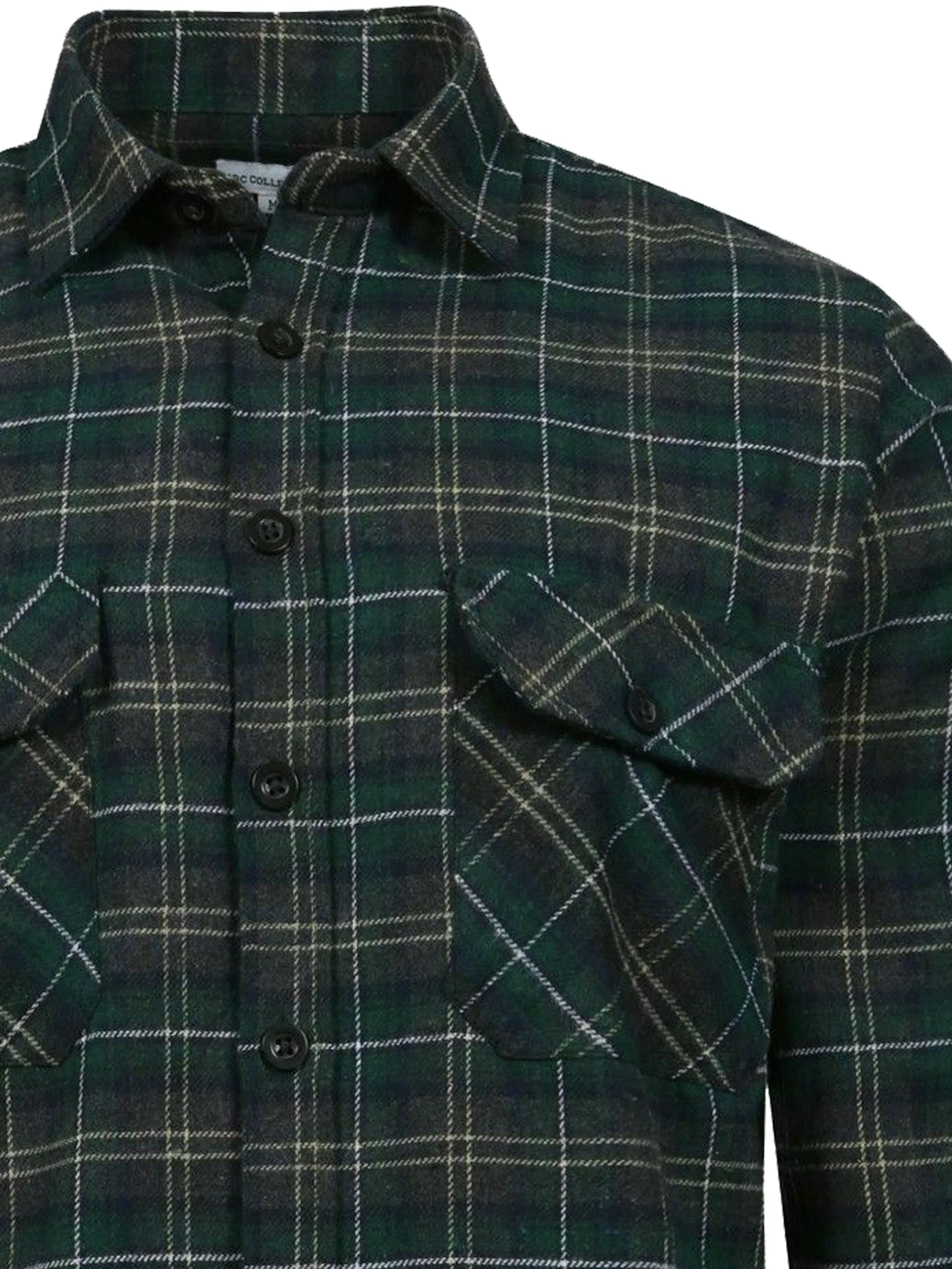 Mens Lumberjack Flannel Check Shirt