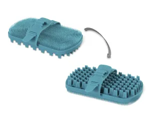 Messy Mutts Silicone Dual Sided Grooming Brush