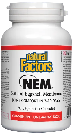 Natural Factors NEM (500mg) (60 Vegetarian Capsules)