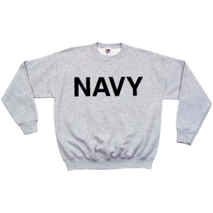 Navy Crewneck Sweatshirt