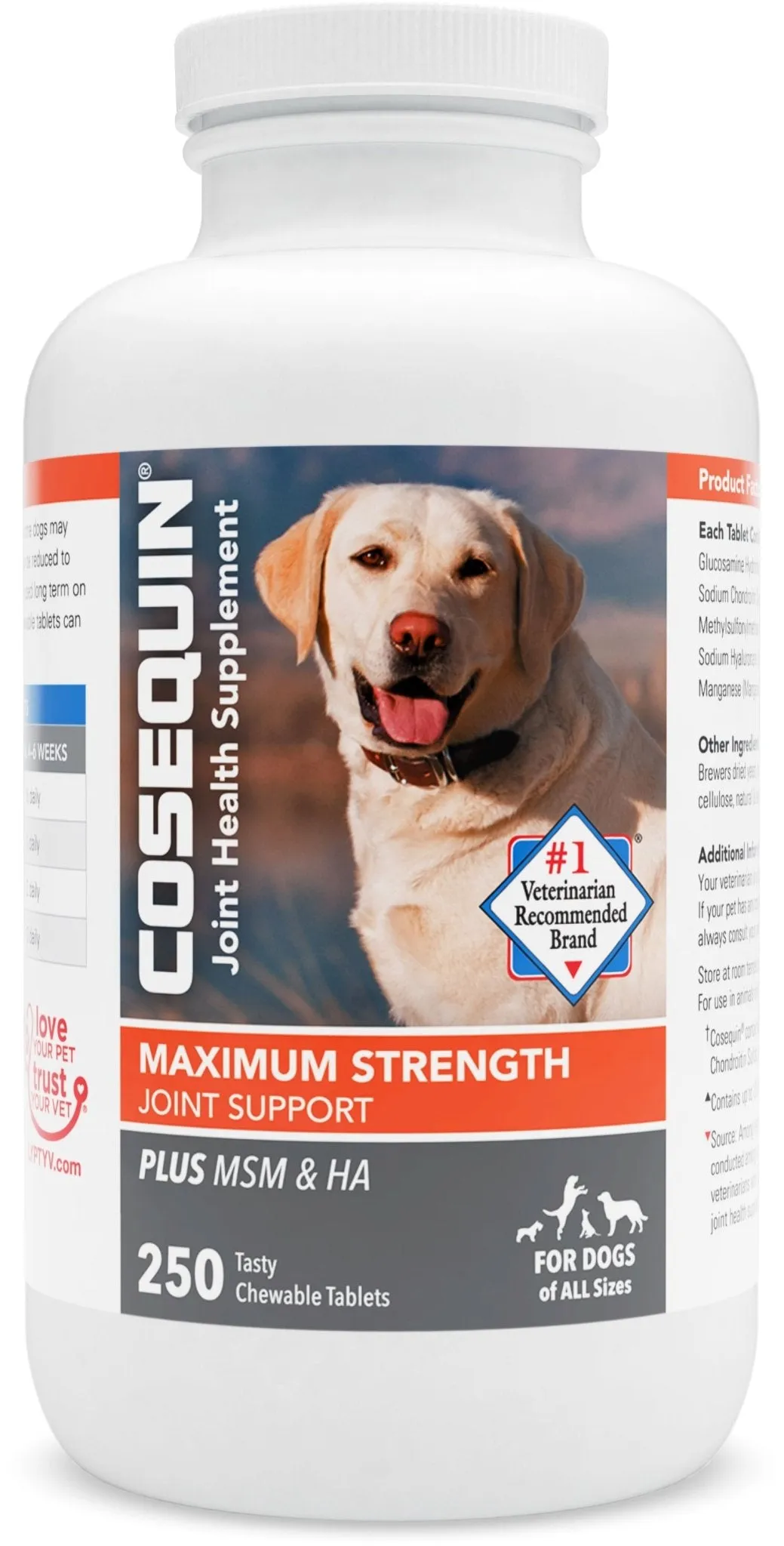 Nutramax Cosequin Maximum Strength Joint Health Supplement for Dogs