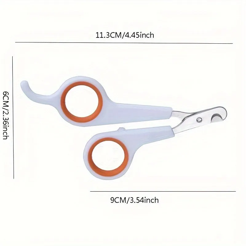 Precise Pet Nail Scissors Ideal for Grooming Dog  Cat Paws