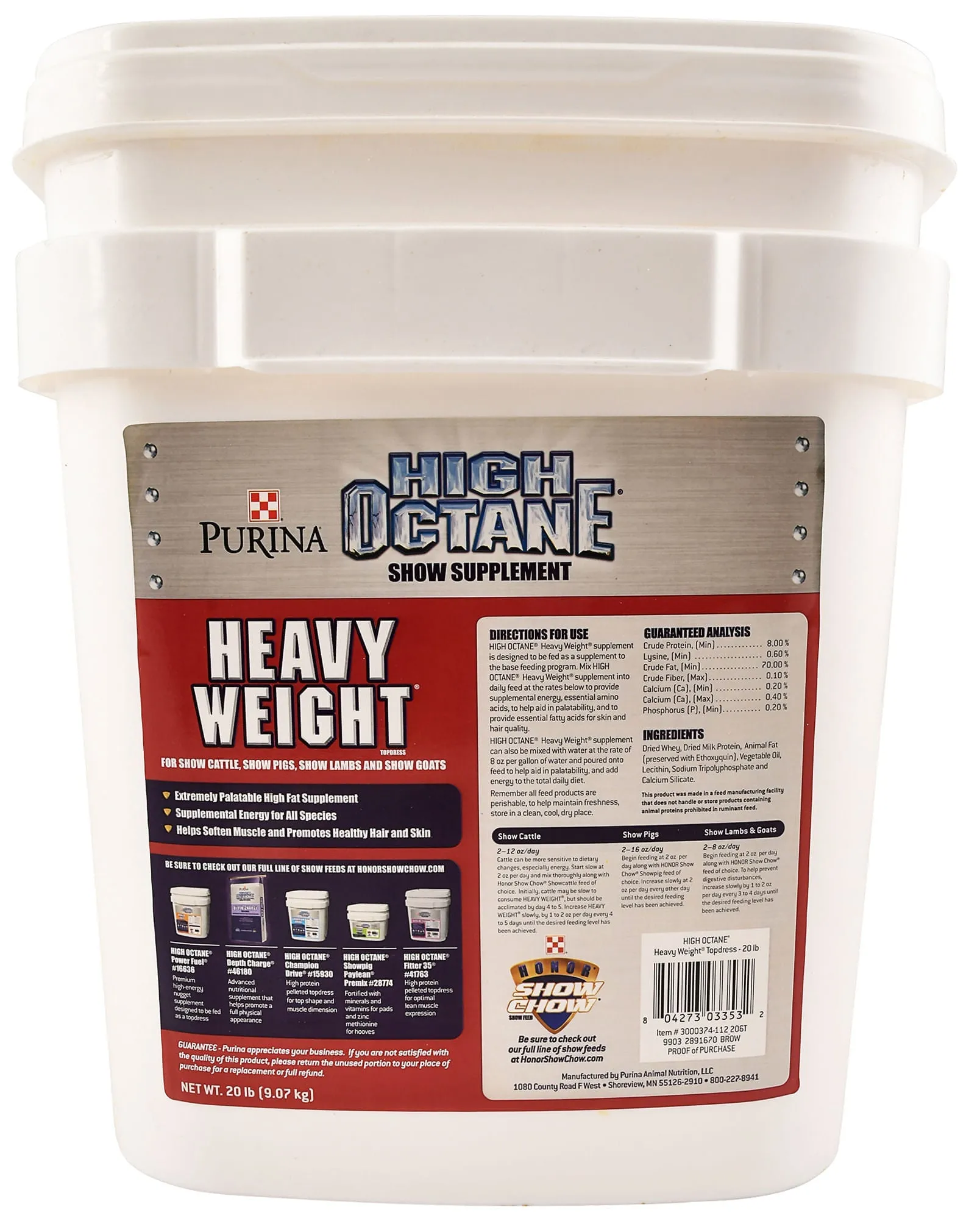 Purina HIGH OCTANE Heavy Weight Topdress