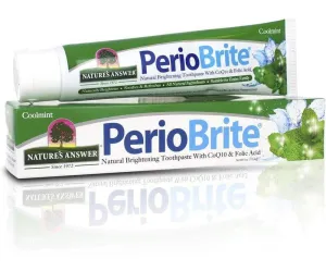 "Nature's Answer Perio Brite Toothpaste - Natural Care for Healthy Teeth and Gums - Experience a Cleaner, Fresher Smile"