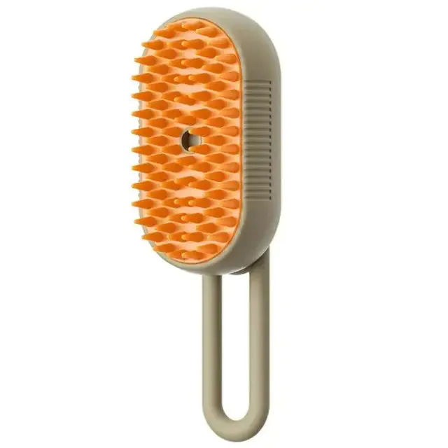 Sharu Bliss Steam Pet Brush with Unique Spray Function - Premium Cat and Dog Grooming Tool