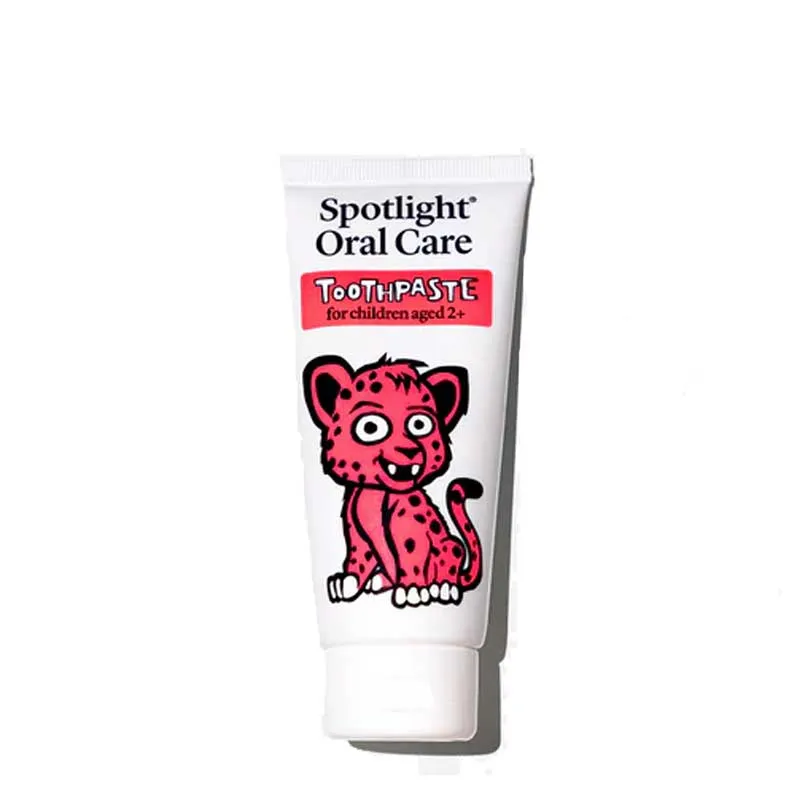 Strawberry Cheetah Kids Toothpaste by Spotlight Oral Care