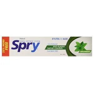 Spry Toothpaste Spearmint 5 Oz By Xlear Inc