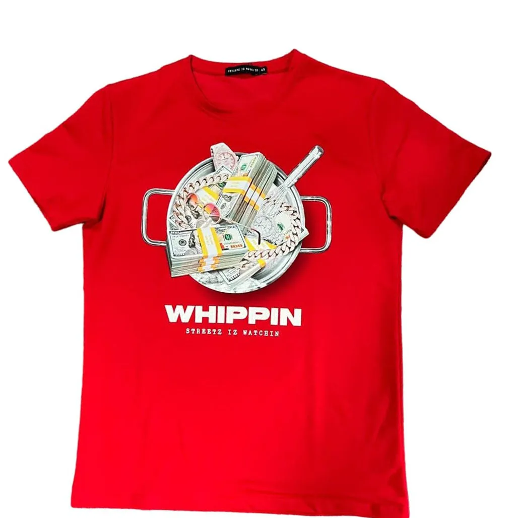 Streetz Iz Watchin Men's Short Sleeve Whippin T-Shirt