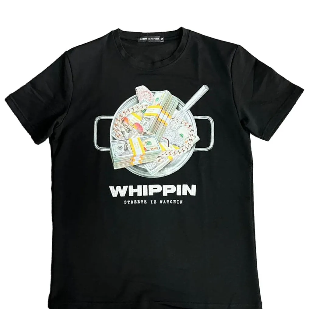 Streetz Iz Watchin Men's Short Sleeve Whippin T-Shirt