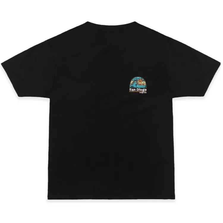 SunDiego Hot Session Box Tee - Limo