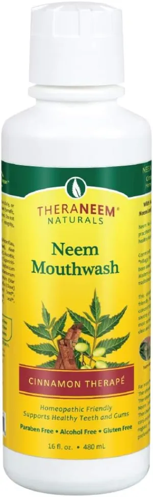 TheraNeem Herbal Neem Mouthwash - 16 oz