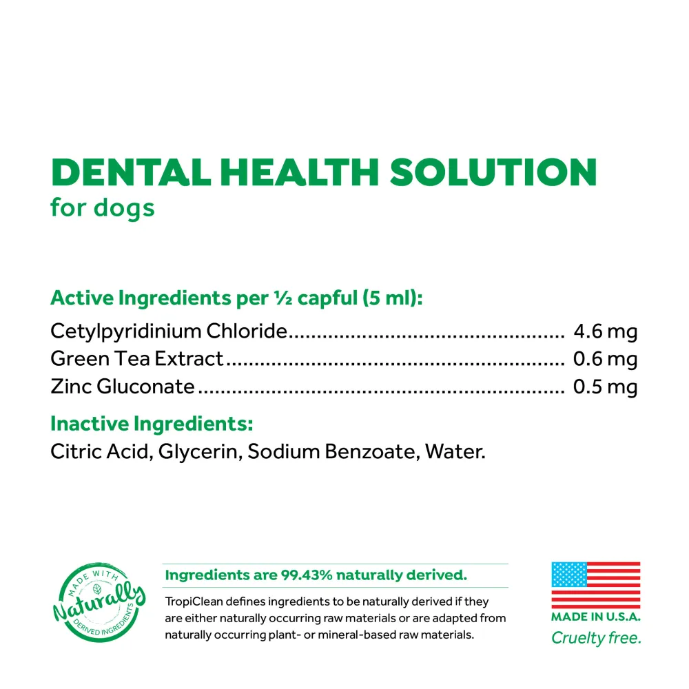 Tropiclean Fresh Breath Water Additive for Dogs