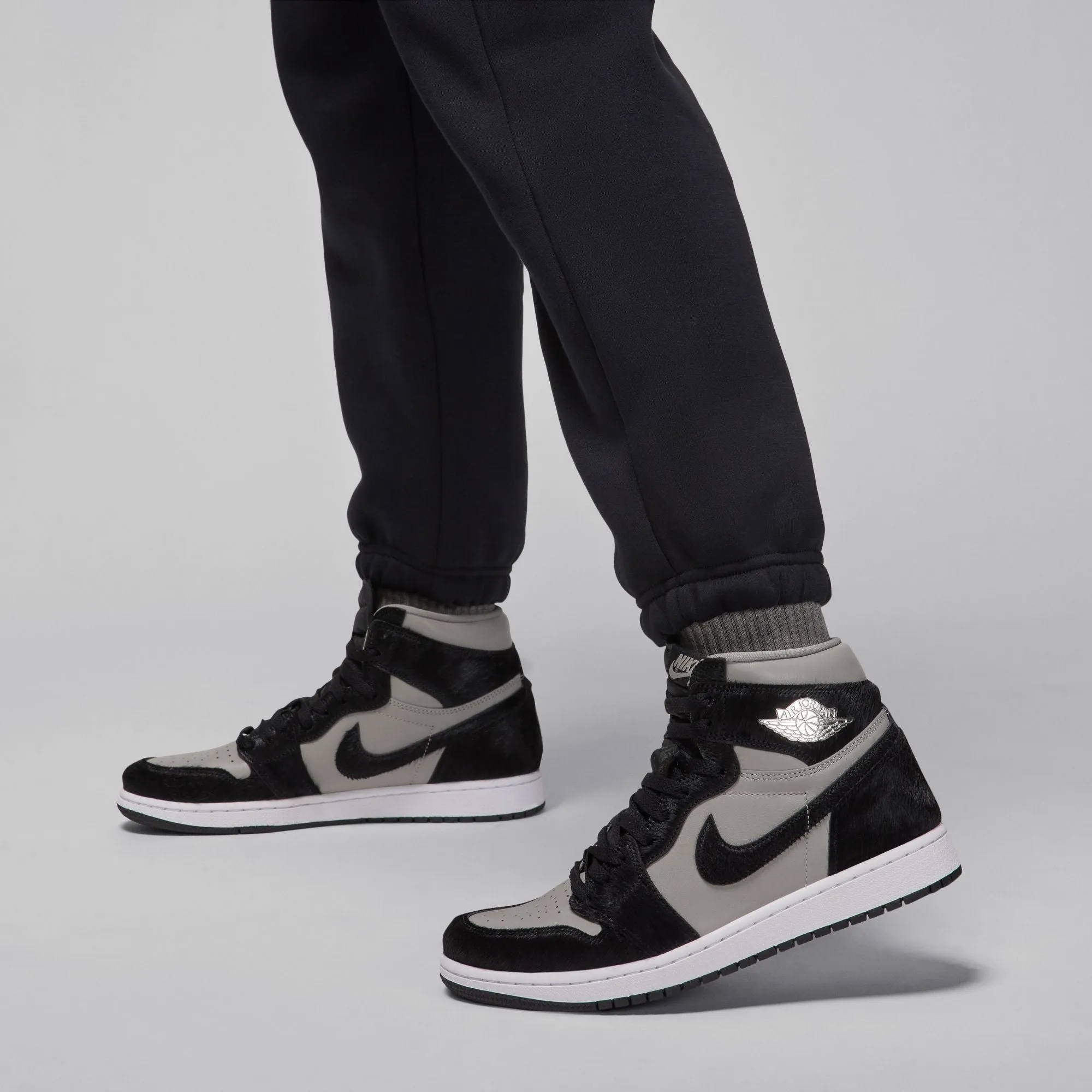 W BROOKLYN FLEECE PANTS "BLACK"