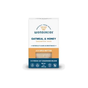 Wondercide Oatmeal & Honey Essential Oil Shampoo Bar 4oz